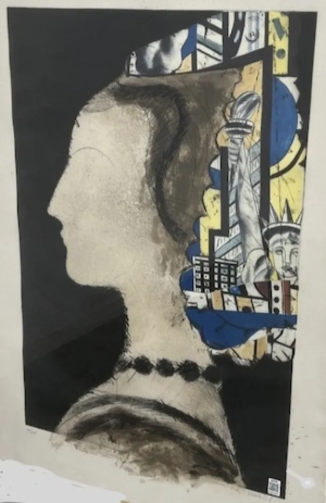 蚀刻版画 Valdés - Beatrice II