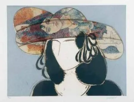 蚀刻版画 Valdés - Claribel