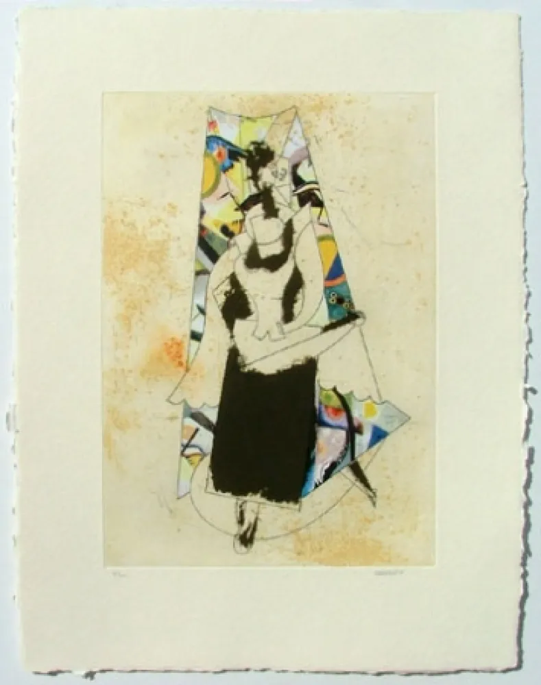 蚀刻版画 Valdés - Cubismo como pretexto 7