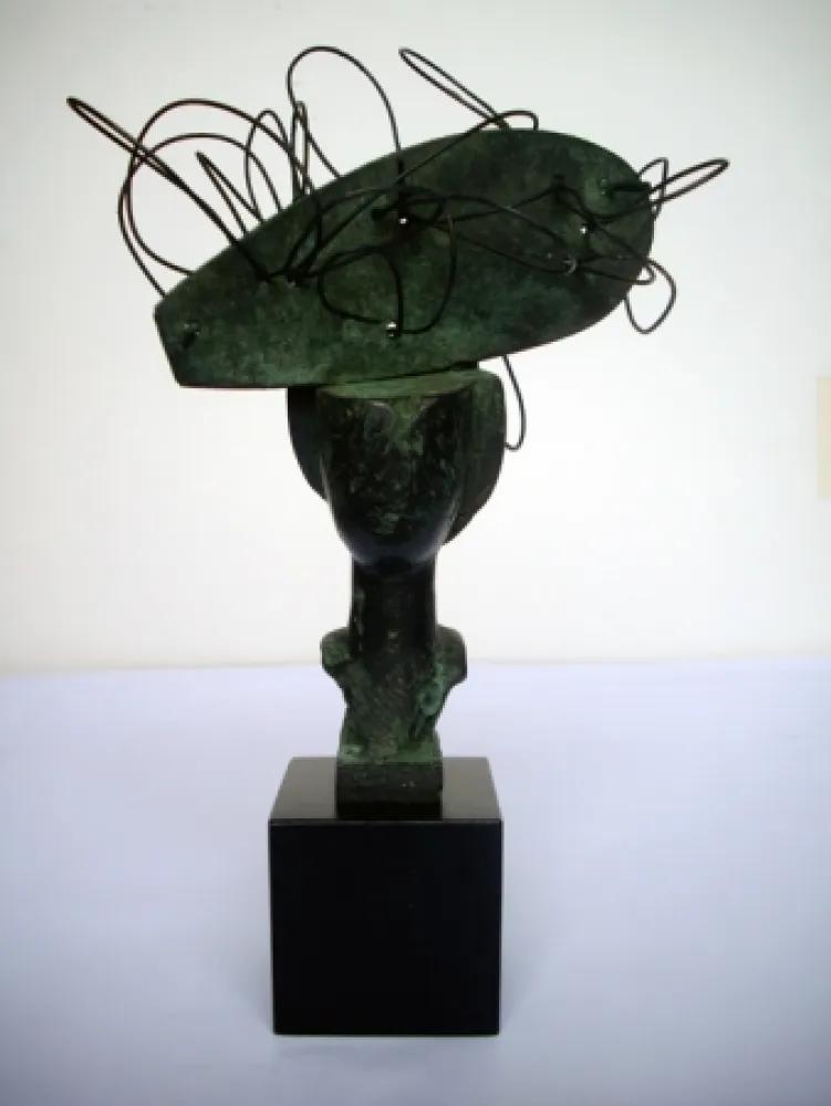 单版画 Valdés - Dame en bronze