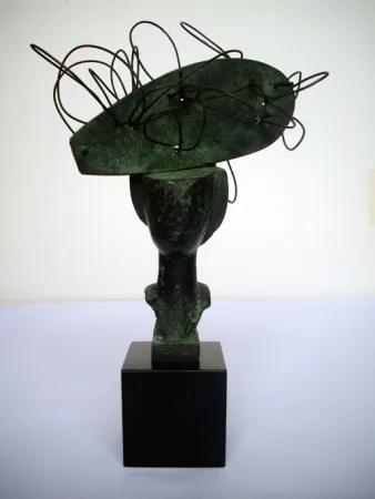 单版画 Valdés - Dame en bronze