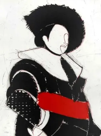 蚀刻版画 Valdés - Libro Don Juan