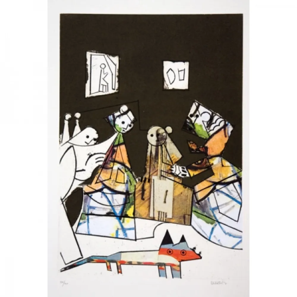 蚀刻飞尘法 Valdés - Manolo Valdés