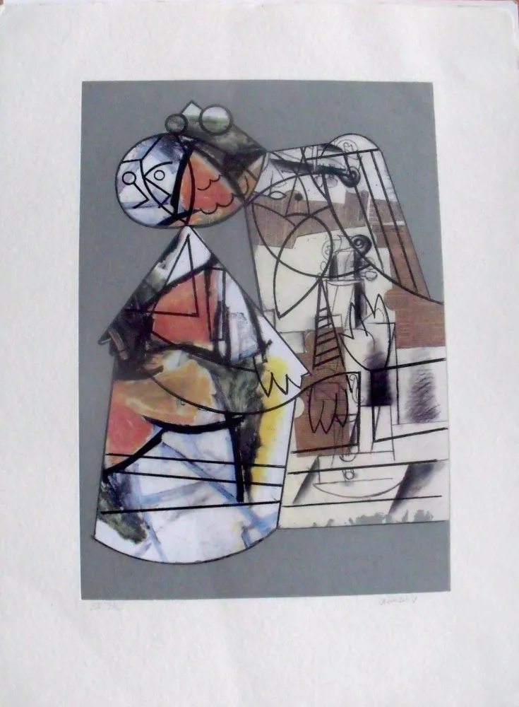 蚀刻飞尘法 Valdés - Manolo Valdés