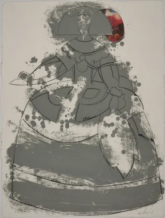 版画 Valdés - Sin titulo