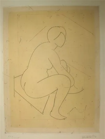 蚀刻版画 Valdés - S/T VI