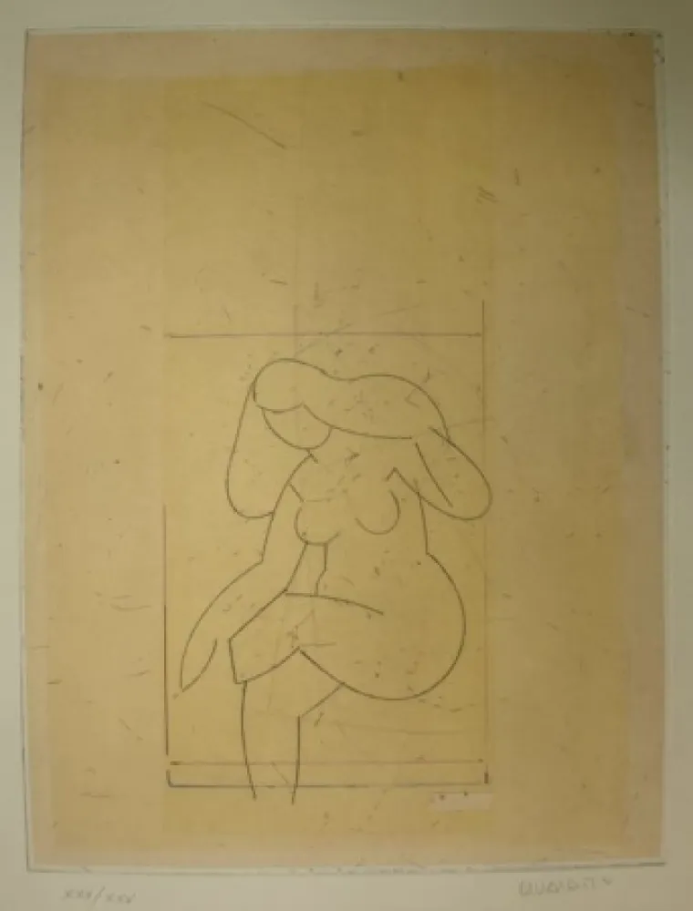 蚀刻版画 Valdés - S/T XIII