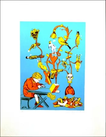 石版画 Valdivia - Cogito Ergo Boom