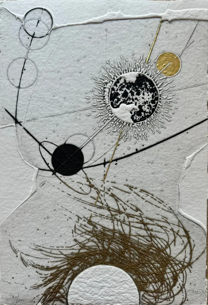 蚀刻版画 Valentini - Ci sono le stelle