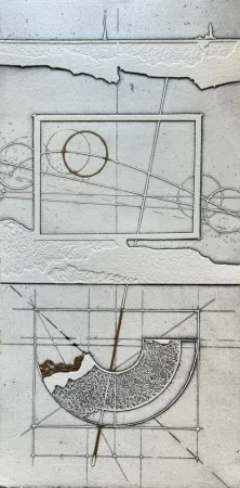 蚀刻版画 Valentini - Il tempo 