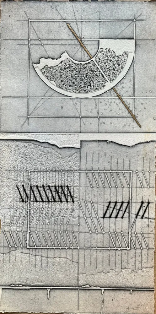 蚀刻版画 Valentini - Il tempo II 