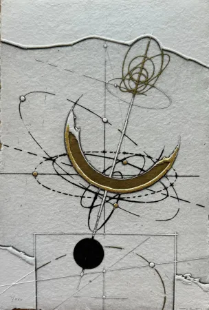 蚀刻版画 Valentini - Le misure del cielo