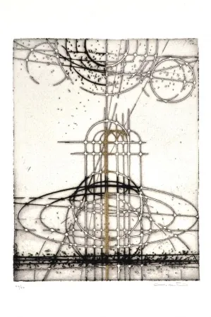 版画 Valentini - “LE MISURE, IL CIELO”