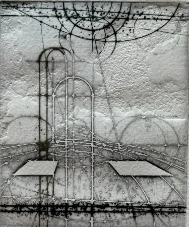 蚀刻版画 Valentini - Portale