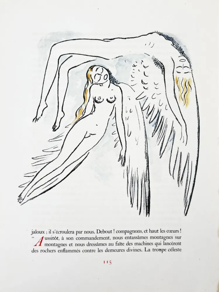 石版画 Van Dongen - Angels