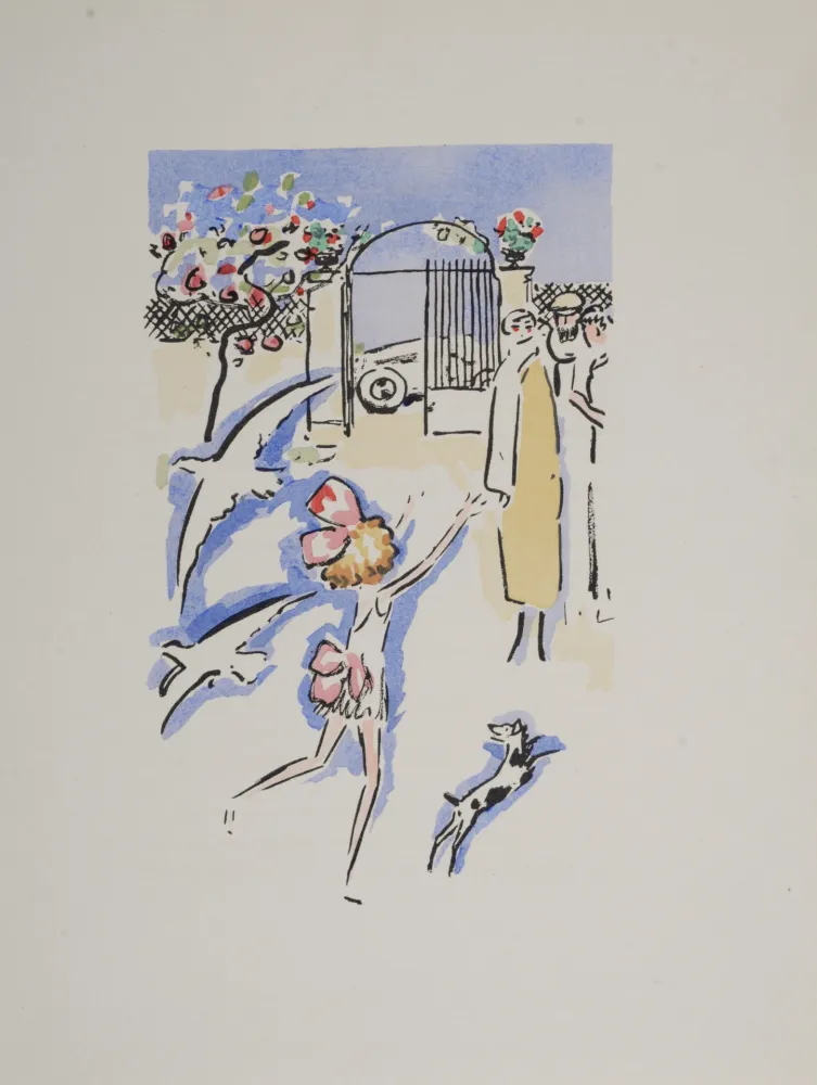 镂版印刷 Van Dongen - At the Park 