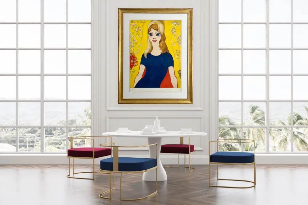 石版画 Van Dongen - Brigitte Bardot XL