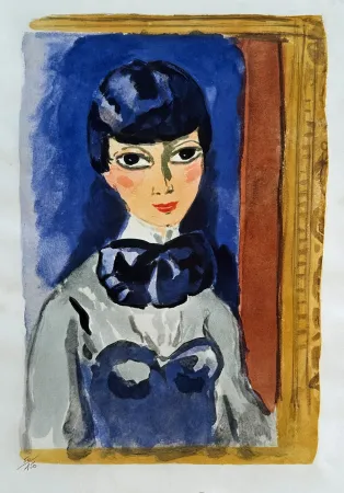 石版画 Van Dongen - Claudine