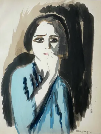 镂版印刷 Van Dongen - Colere