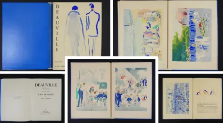 插图书 Van Dongen - Deauville 1920, Aquarelles de Van Dongen