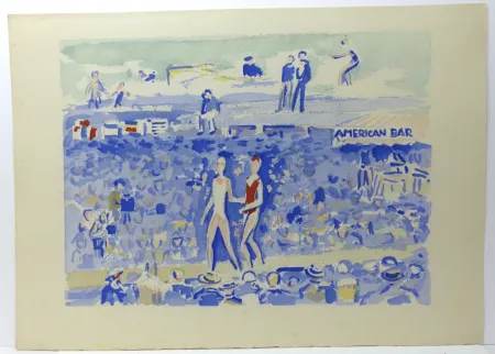 镂版印刷 Van Dongen - Deauville.1931