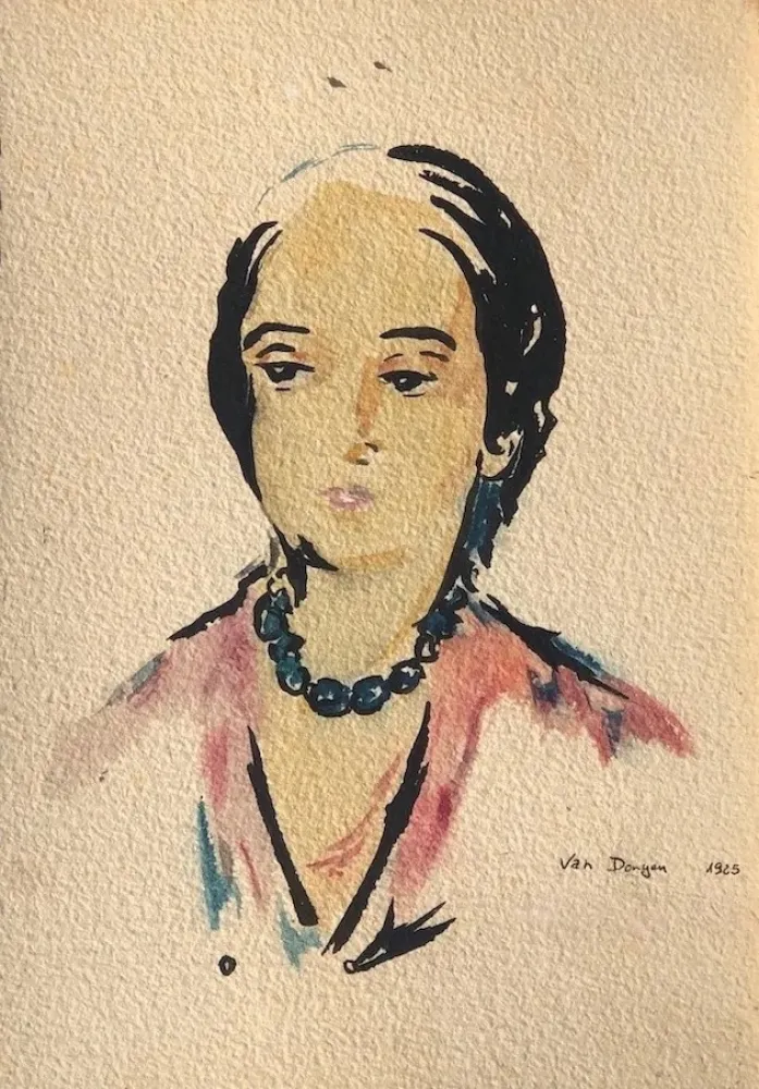 石版画 Van Dongen - Ed. des Courières