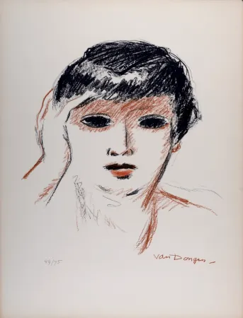 石版画 Van Dongen - Fernande Olivier, c. 1955