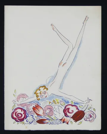 镂版印刷 Van Dongen - Jeanne Zadoks