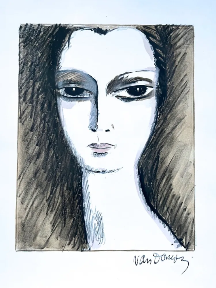 石版画 Van Dongen - L' Anglaise