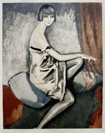 飞尘腐蚀法 Van Dongen - La Chemise d'Argent