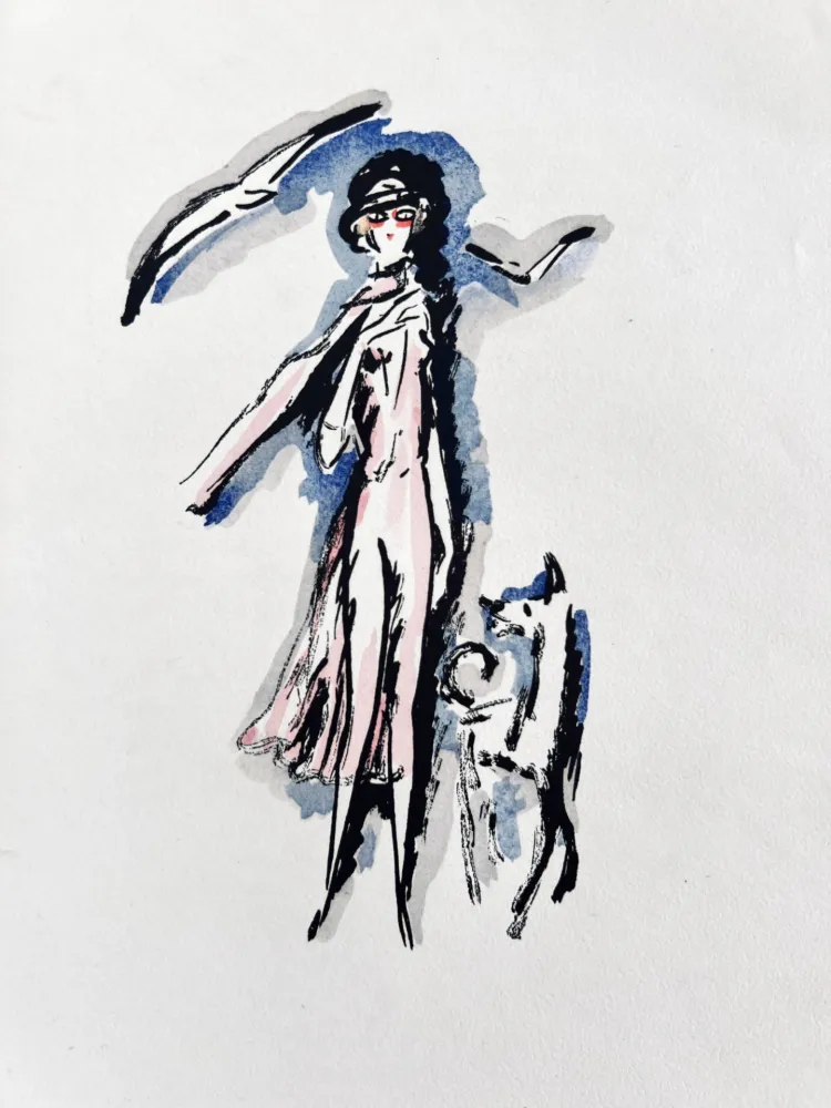 石版画 Van Dongen - La Garçonne