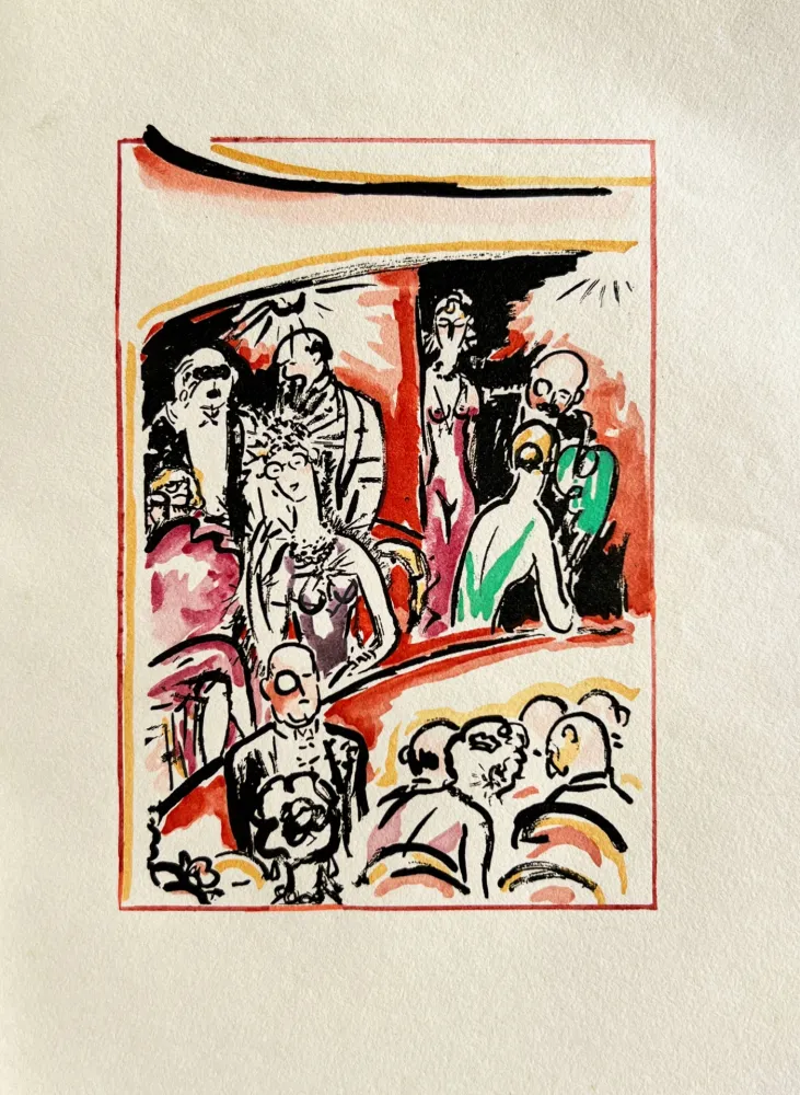 石版画 Van Dongen - La Garçonne