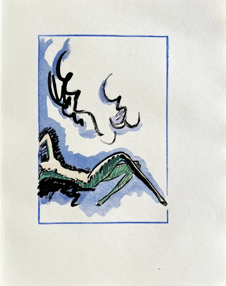 石版画 Van Dongen - La Garçonne