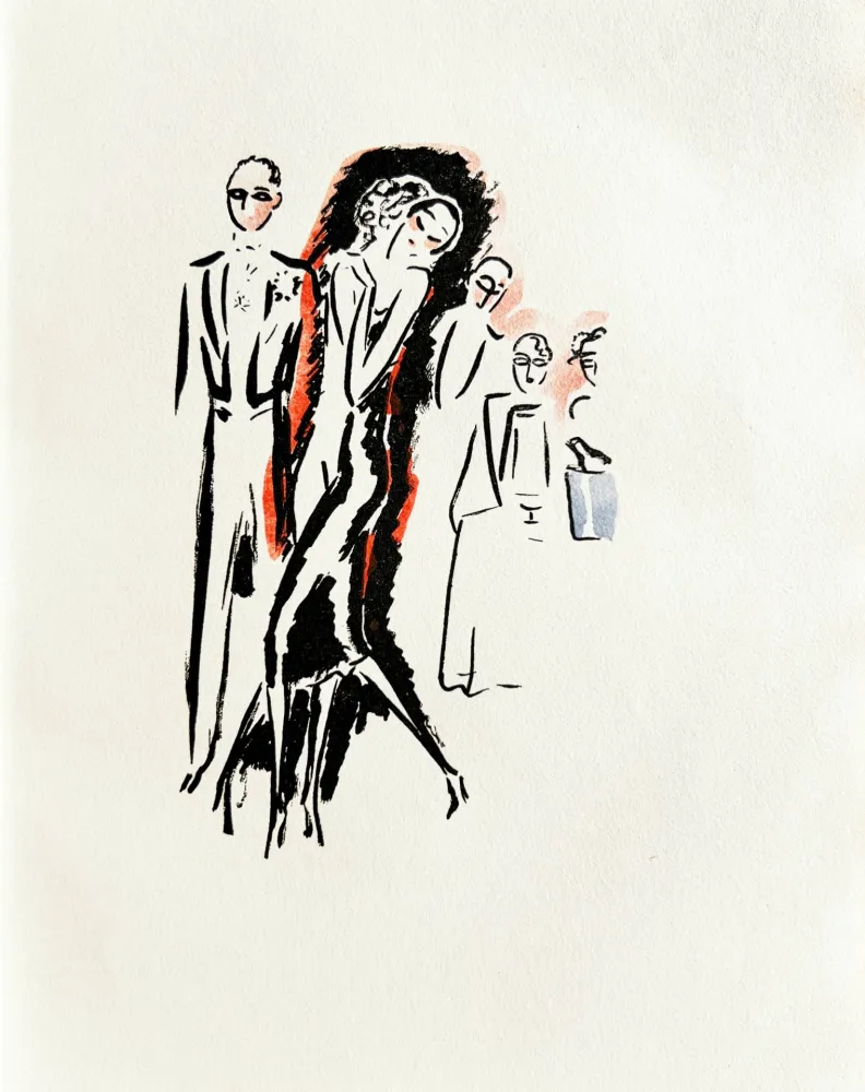 石版画 Van Dongen - La Garçonne