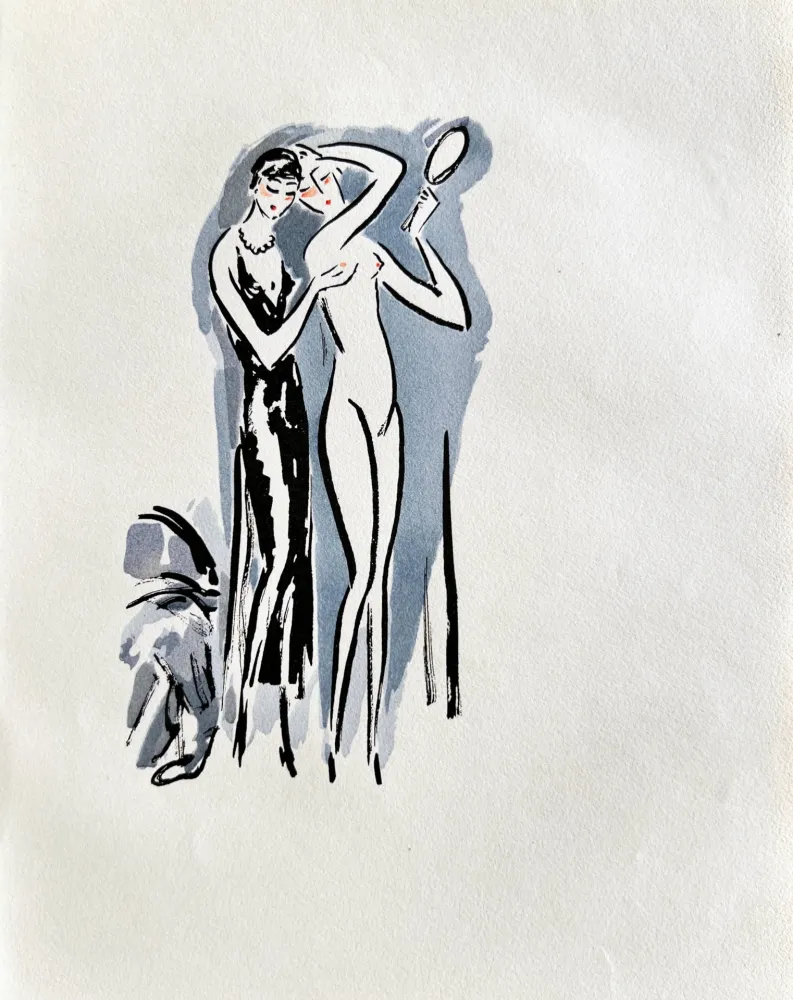 石版画 Van Dongen - La Garçonne