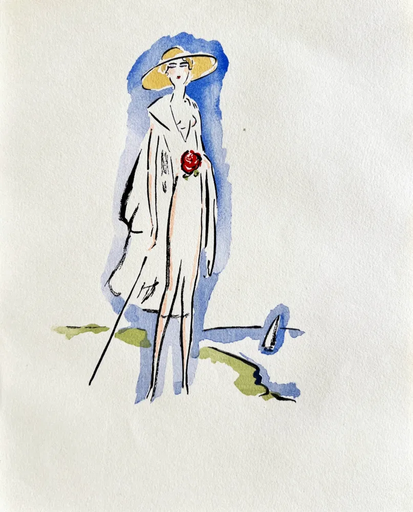 石版画 Van Dongen - La Garçonne