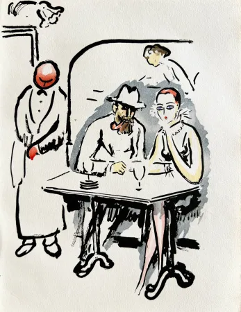 石版画 Van Dongen - La Garçonne