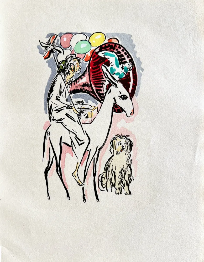 石版画 Van Dongen - La Garçonne