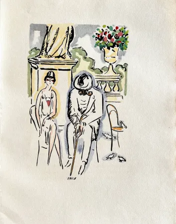 石版画 Van Dongen - La Garçonne