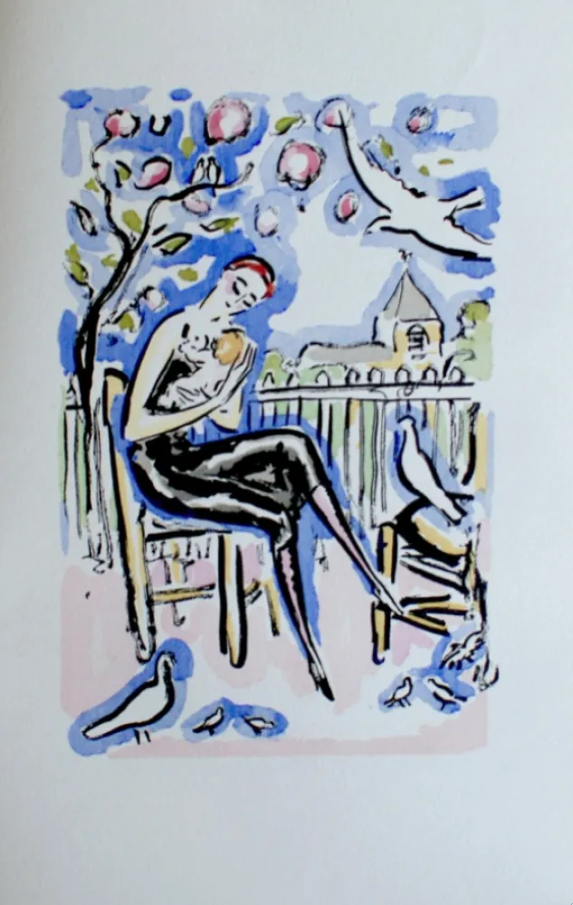 镂版印刷 Van Dongen - La Garconne,Motherhood