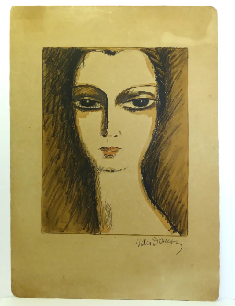 无技术 Van Dongen - La Jeune Fille au Cou de Cygne 