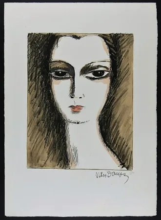 石版画 Van Dongen - L'Anglaise