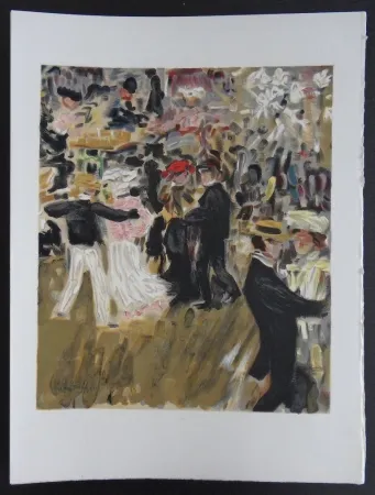石版画 Van Dongen - Le Moulin de la Galette