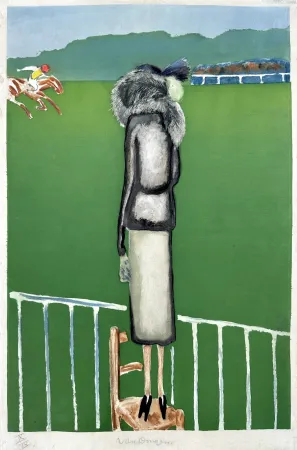 飞尘腐蚀法 Van Dongen - Le Renard Argenté