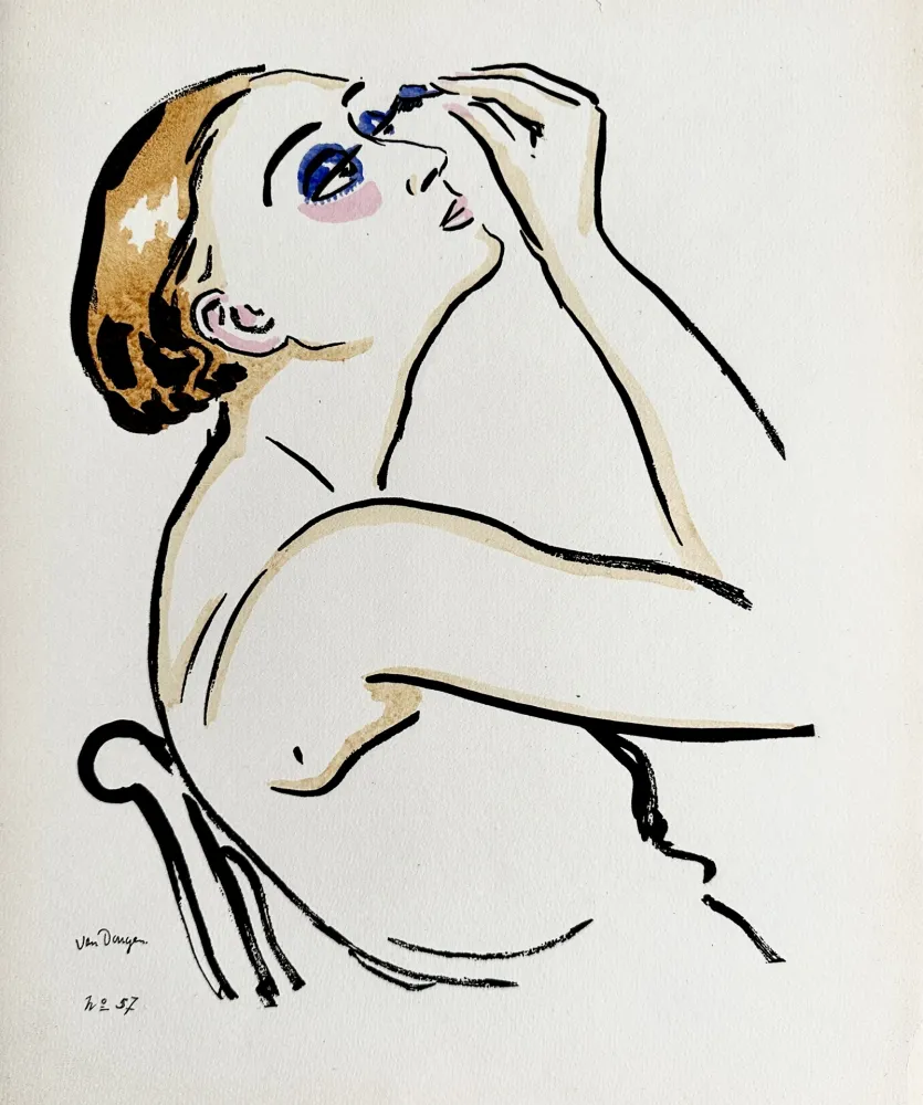 镂版印刷 Van Dongen - Le rimmel