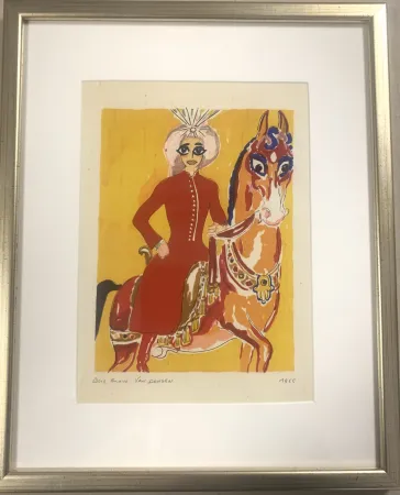 木刻 Van Dongen - Les 1001