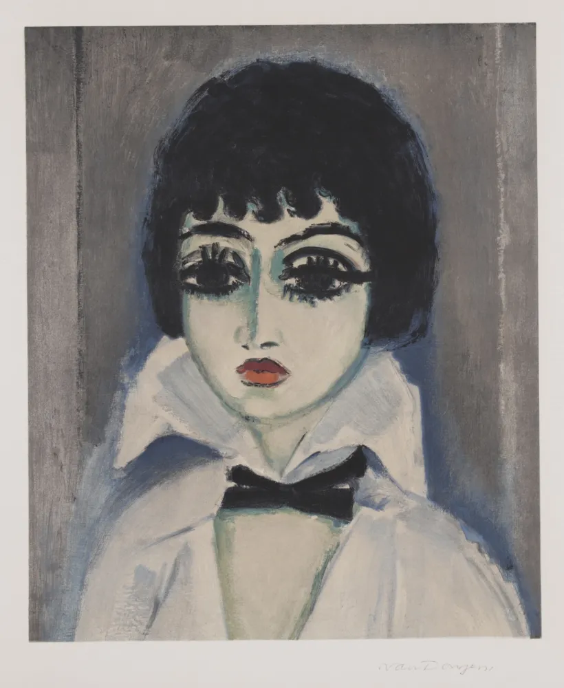 石版画 Van Dongen - Marcelle Leoni