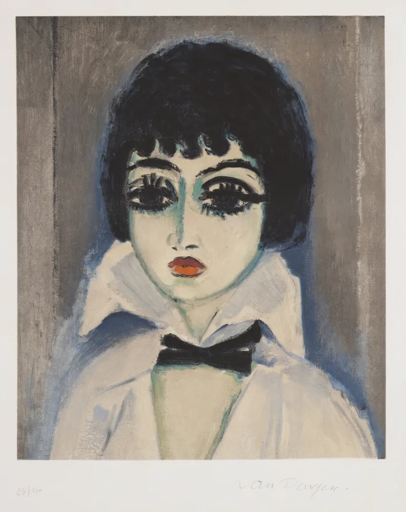 石版画 Van Dongen - Marcelle Leoni