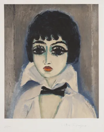 石版画 Van Dongen - Marcelle Leoni