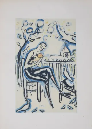 石版画 Van Dongen - Maternité, 1925 - Scarce!